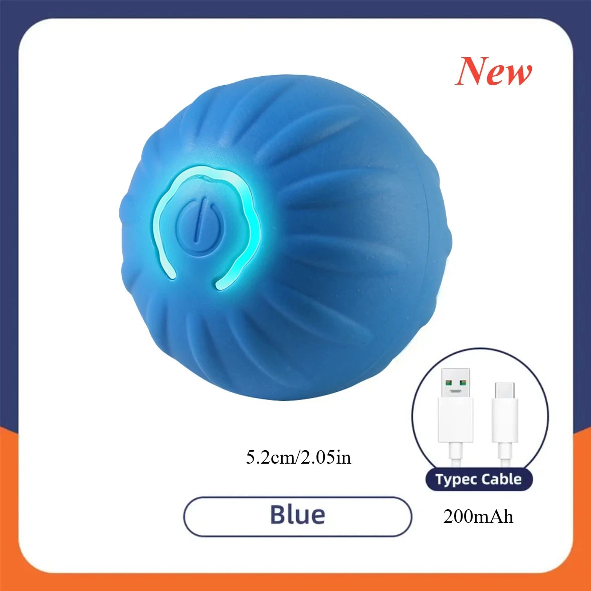 USB Smart Bouncing Dog Toy Ball