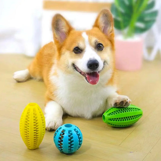 Tough Rubber Chew Toy Ball